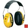 Capsules de protection auditive Optime I - serre-tête, jaune