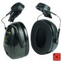 Capsules de protection auditive Optime II - attaches casque, verte