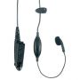 Tarnmikrofon mit Inline-Mikrophon/PTT-Taste und Ohrhörer