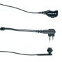 Tarnmikrofon und Ohrhörer/GSM-Style 2-kabel/schwarz