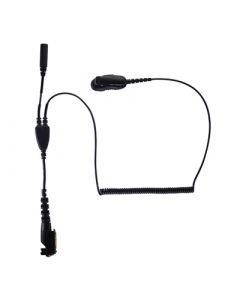 HEADSET Diskret-Hörsprechgarnitur/2 Kabel ab PTT getrennt/Spiralkabel/für TPH900