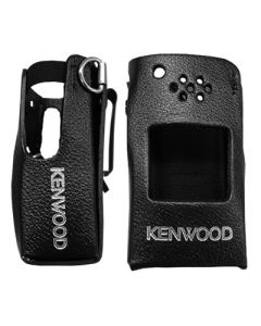 Leder Tragtasche mit Clip