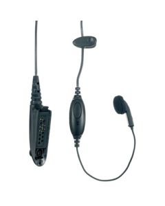 Tarnmikrofon mit Inline-Mikrophon/PTT-Taste und Ohrhörer
