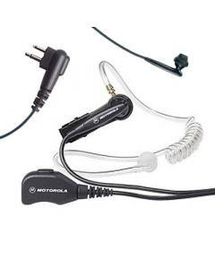 Microphone camouflé et écouteur et transducteur conduit spiral transparent, FBI 2 câbles