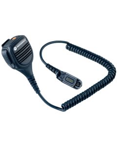 Microphone / haut-parleur déporté avec PTT, anti-bruit, avec prise audio 3.5 mm, touche appel de détresse