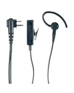 Tarnmikrophon und Ohrhörer/FBI, 2-kabel, schwarz